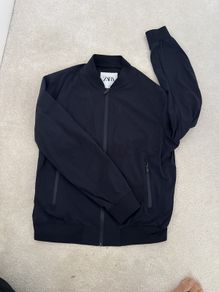 ZARA navy bomber jacket size L