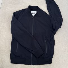 ZARA navy bomber jacket size L