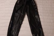 new girls black pvc bottoms