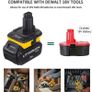 Adapter Converter for DEWALT 18V Tools 20V Max Lithium Ion Battery Power Bank Function Compatible Image 5