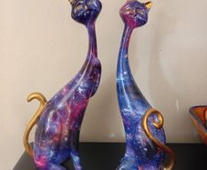 Cat Couple Ornaments