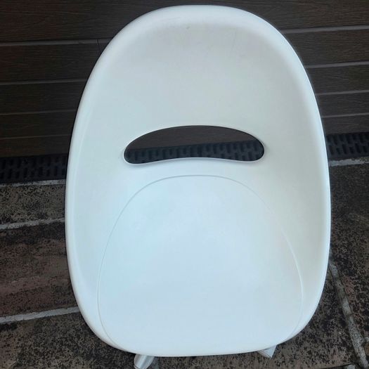White Swivel Chair
