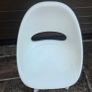 White Swivel Chair Image 8