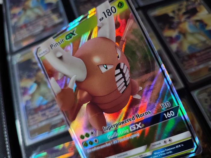 Pinsir GX ! Ultra Rare ! from Hidden Fates Set ! 2019 ! Pokemon Card !