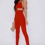 Tall Red Asymmetric High Neck Jumpsuits nw with tags size s Image 2