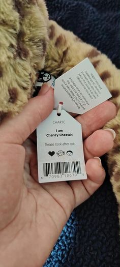 Jellycat Charley Cheetah Large NWT