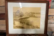 vintage framed photo Dunfanaghy Donegal