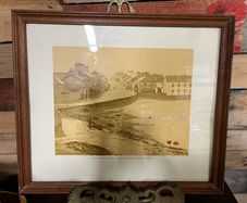 vintage framed photo Dunfanaghy Donegal
