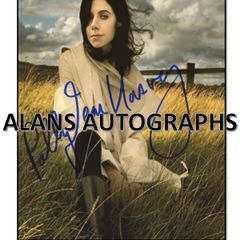 PJ Harvey Autograph