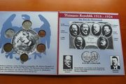 90 EURO Retail - German Silver Mark 1924 Antique coins set Weimar Republic - 1918-1933 | 89.99 euro issue price
