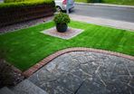 Wexford Artificial grass lawns and Decking
