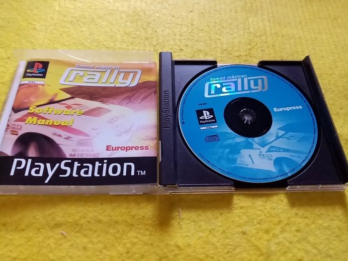 Tommi makinen rally PlayStation1 Ps1 PlayStation 2 ps2 games Original
