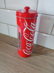 Coca Cola Straw Tin