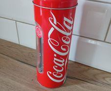 Coca Cola Straw Tin