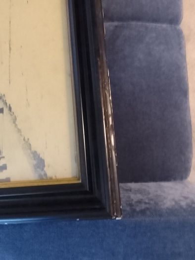 2 Vintage Very Large Framed Edgeworthstown Pictures