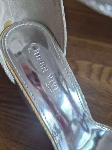 Silver  Sandals