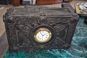 Beautiful bronze colour clock
