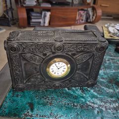 Beautiful bronze colour clock