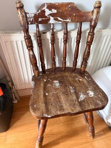 Wooden chair