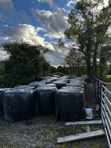 silage bales