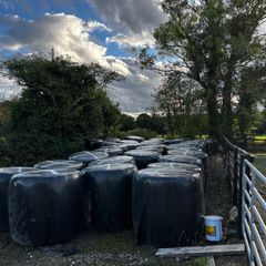 silage bales