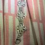 Irish Sterling silver braclet with floral design Image 5