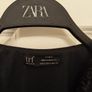 Zara Black Tweed Coat / Coat Dress with Jewel Buttons Image 3