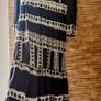 Zara embroidery linen maxi dress XS Image 3