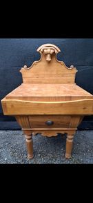 vintage butcher's block