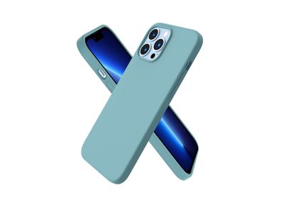 Liquid Silicone Shockproof Case For iPhone 13 Pro Max Luxury Soft Phone Cover Cactus New - FHT9IP13PMLK