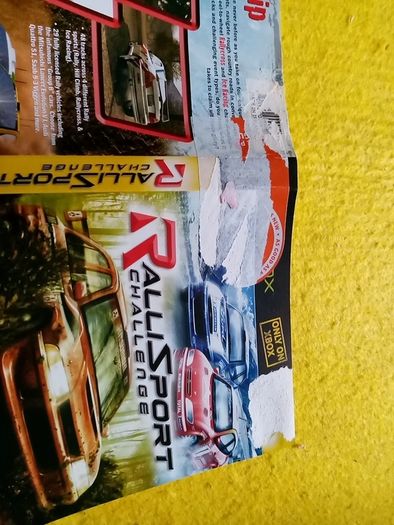 Ralli sport Challenge Xbox Pal version games Original