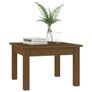 Coffee Table Honey Brown 45x45x30 cm Solid Wood Pine Image 2