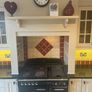 Large Painted Shaker Kitchen Black Granite Worktops Rangemaster Image 4