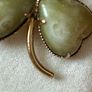 Vintage Gold Tone Connemara Shamrock / Clover Brooch Image 3