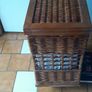 bedroom laundry storage basket. nice and clean. size 56Hx45W x34Dcm Image 3