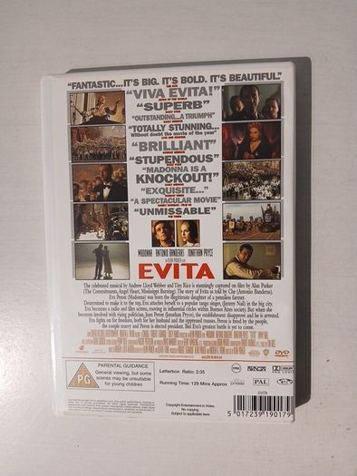Evita DVD