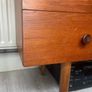 Mid Century 6 Draw Low Chest of Drawers Image 3