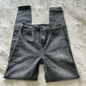 J Brand Grey High Waist Skinny Jeans Waist 27"