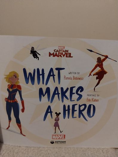 Captain Marvel, What Makes A Hero Story Book