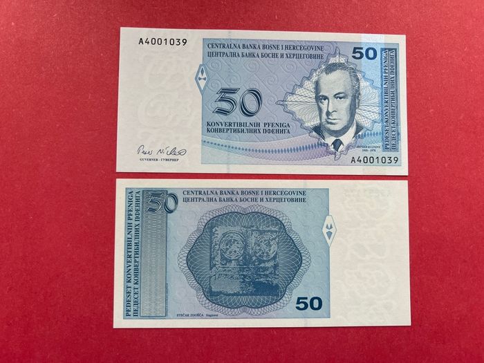 Bosnia  Herzegowina. 50 Pfeniga  1998. Pick  57a  ( Uncirculated )