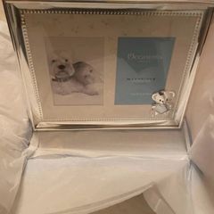 Newbridge silverware baby photo frame