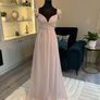 Ladies Blush Pink Bridesmaid Maternity Dress / Special Occasion Dress from Little Mistress. Size UK 8 / EU 36 Image 5