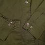 Dorothy Perkins Khaki Green Olive Floral Embroidered Utility Military Style Field Jacket 10UK/38EU Image 5