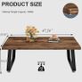Coffee Tables for Living Room Industrial Rectangle Center Tables Image 9