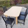 Oak Table+chairs Image 3