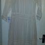 BNWT Zara Limited edition cream embroidered lace below the knee stunning dress size UK12 EU40 Postage included Image 3
