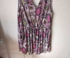Sundress Size 18 Adjustable Waist & Pockets