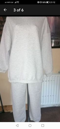lovely lady gray tracksuit