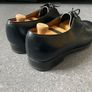 Church's Custom Grade Black Plain Toe Derby Oxford Dress Shoes Size Uk8,5 Image 3