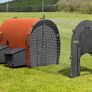 Plastic chicken coop medium Image 2